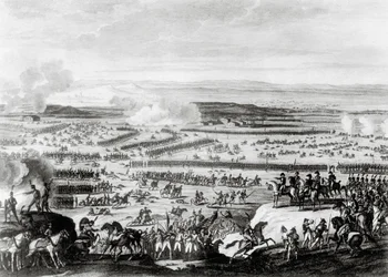Batalla de Austerlitz en Moravia
