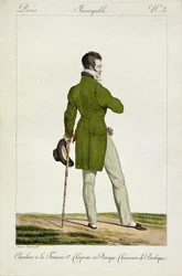 Un Dandy con peinado 