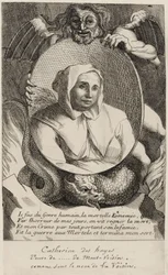 Catherine Deshayes (Monvoisin, conocida como "La Voisin") 1680