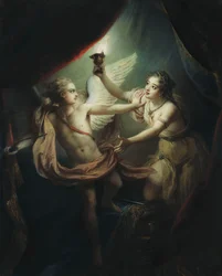 Cupido abandonando a Psique, 1736