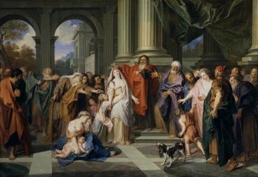 Susana acusada de adulterio, 1695-1696