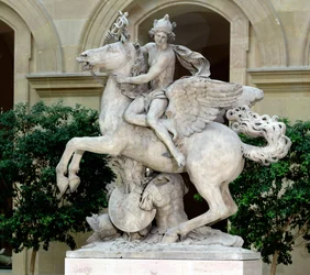 Mercurio montado en Pegaso, conocido como «el Caballo de Marly», 1701-02