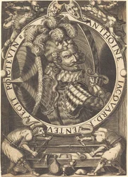 Autorretrato (La Tarjeta Comercial de Anthoine Jacquard)