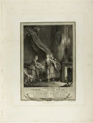 Going to Bed, de Monument du Costume Physique et Moral de la fin du Dix-huitième siècle