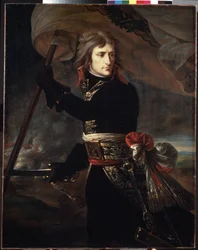 ""Retrato de Napoleón Bonaparte (1769 - 1821) en el Pont d