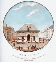 En vistas pintorescas de los principales edificios de París por Sergeant