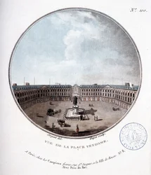 Vista de la Place Vendôme - en 
