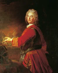 Retrato de Christian Ludwig de Brandenburg-Schwedt