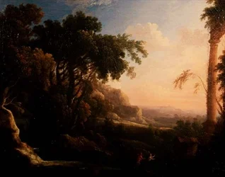 Pan y Siringa en un paisaje arcadiano