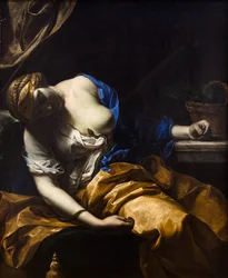 La muerte de Cleopatra (óleo sobre lienzo)