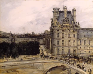 Un rincón del Louvre
