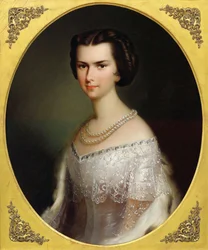 Retrato de la Emperatriz Isabel de Austria