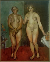 Dos desnudos femeninos