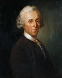 Retrato de Christian Fürchtegott Gellert 1715-1769, ca 1769