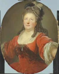 Retrato de la actriz Friederike Seyler (1738-89)