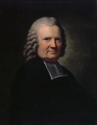 El preboste Johann Joachim Spalding con atuendo oficial