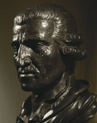 Joseph Haydn. Reparto busto de plomo ...