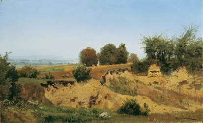 Cerca de Mannersdorf en las montañas de Leithage