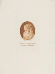 Retrato de Katharina Josepha Ritter, nacida Baumann, c. 1800
