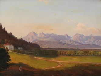 Villa Radetzky y los Alpes de Kamnik en Krain