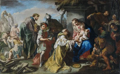 Adoración de los Reyes Magos