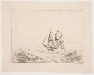 Un barco de línea