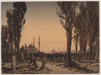 Cementerio turco. Scutari