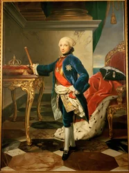 Fernando IV, rey de Nápoles y de las Dos Sicilias, pintado (pintura sobre lienzo)