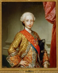 Infante Antonio Pascual de Borbón ... (pintura sobre lienzo)