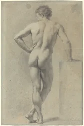Estudio de desnudo masculino