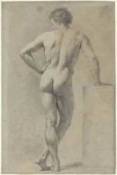Estudio de desnudo masculino