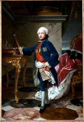 Retrato de Fernando I de Borbón o Fernando IV, Rey de Nápoles, a los nueve años