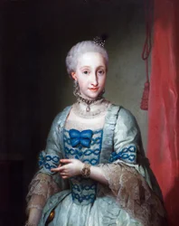 Retrato de la Infanta María Josefa de España, por Anton Raphael Mengs