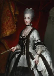 Retrato de María Carolina de Austria