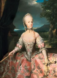 Retrato de María Carolina de Austria