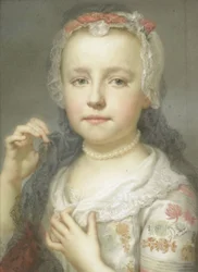 Retrato de una joven, probablemente Julie Carlotta Mengs, hermana del artista