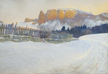Motivo de los Alpes
