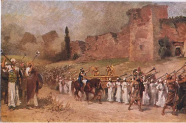 La caída de las murallas de Jericó, de Hulbert