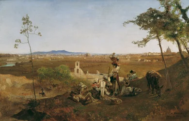 Vista de Roma desde Monte Mario
