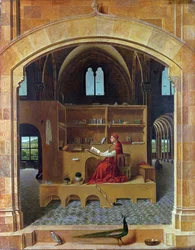 San Jerónimo en su estudio