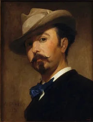 Retrato del pintor Joaquim Vayreda