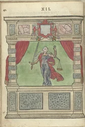 Personificación de la justicia