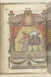 Escena con personificación de la perseverancia (Perseverantia), 1578