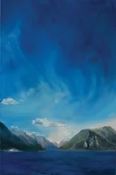 Fiordos de Noruega, 2011 (óleo sobre lienzo)