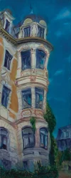 Oslo, La casa del jarrón, 2012 (óleo sobre lienzo)