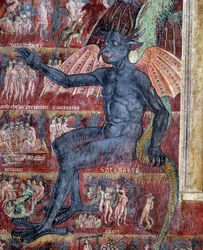 El diablo en el infierno (detalle)