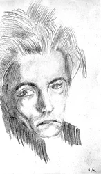 Autorretrato (litografía)