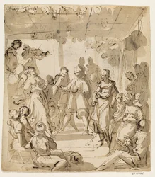 Bailando bajo una pérgola