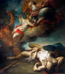 El alma de Abel asciende al cielo