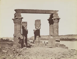 Kiosco de Qertassi, vista desde el sur del kiosco